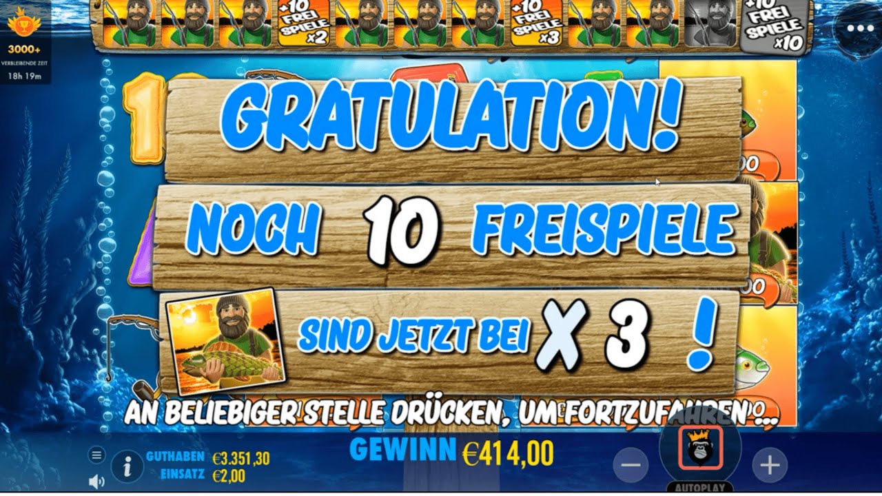 Big Bass Bonanza auf der Jagd nach 2€ Freispielen - Online Casino Experiment Deutsch Part 47