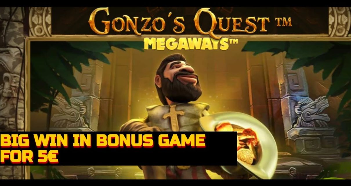 Big win in online casino. Gonzo’s Quest Megaways (x575)