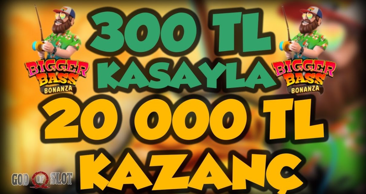 Bigger Bass Bonanza | Küçük Kasa İle Büyük Balığı Tuttuk |ı