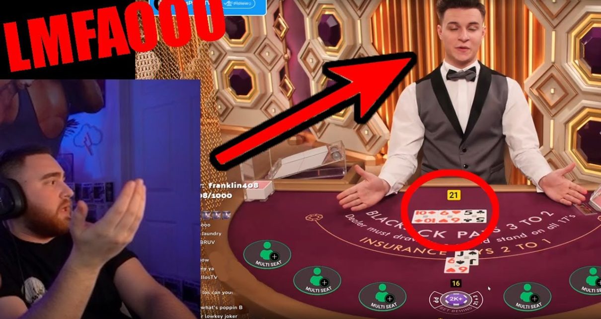 BlackJack Dealer Almost Makes LosPollosTV Cry