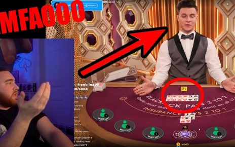 BlackJack Dealer Almost Makes LosPollosTV Cry