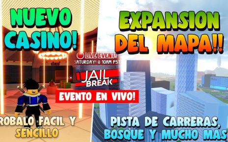 ?COMO ROBAR el NUEVO CASINO de ?JAILBREAK! | ?TODO LO QUE TRAJO LA ACTUALIZACION de ?ABRIL 2022