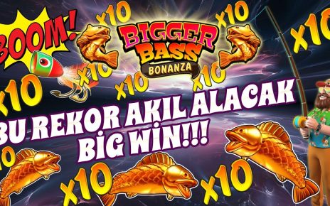 Casino Bigger Bass Bonanza Rekor Vurgun Son Anda Geldi Yok Böylesi #Casino #biggerbassbonanza