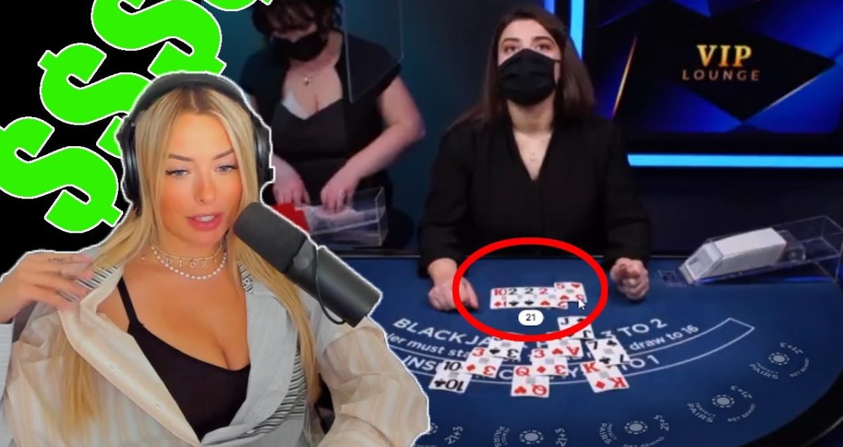 Corinna Kopf Gambling BlackJack | Full Session