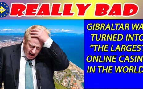 Corrupt Brexit administration! Gibraltar was turned into "the largest online casino in the world."