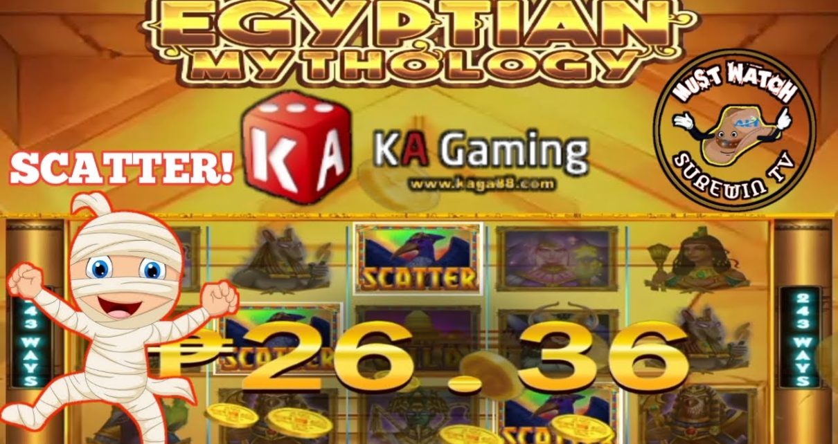EGYPTIAN MYTHOLOGY SLOT/KA GAMING/ online casino existent money/# 100% legit money making online