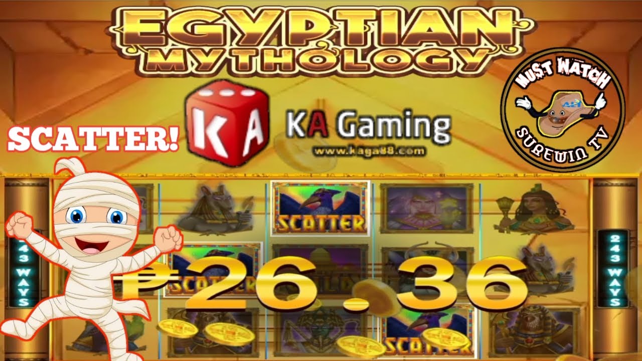 EGYPTIAN MYTHOLOGY SLOT/KA GAMING/ online casino real money/# 100% legit money making online