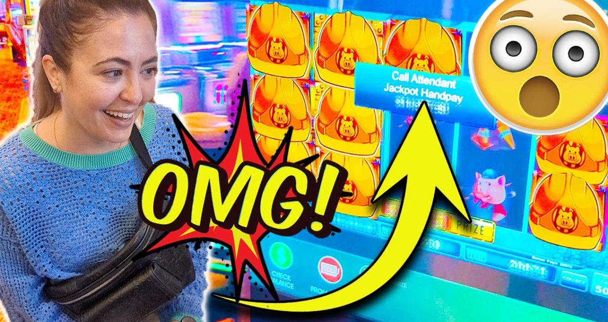 EMOTIONAL LEGENDARY MASSIVE JACKPOT HANDPAY on Huff n Puff on 5/SPIN!! EMOTIONAL LEGENDARY MASSIVE JACKPOT HANDPAY on Huff n Puff on 5/SPIN!!