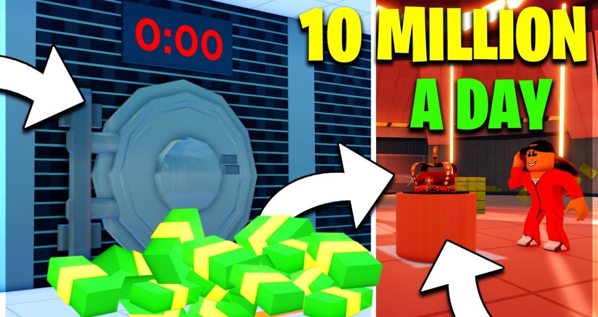 *FASTEST* Way To Get Money in Roblox Jailbreak Casino Update || 10 meg a Day (Roblox)