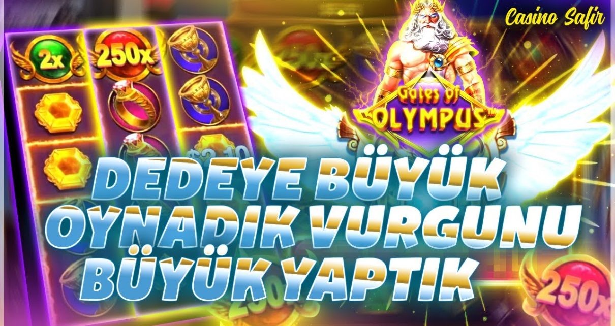 GATES OF OLYMPUS Dedeye Sağlam Geldik Efsane Kazandık #gatesofolympus #slot #casino