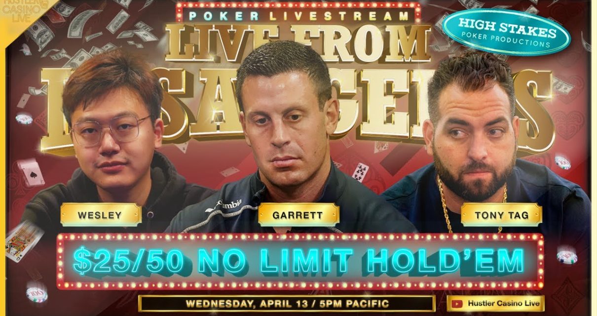 Garrett Adelstein Plays /50 w/ Wesley, Tony Tag, Beanz & Eli – Commentary by DGAF