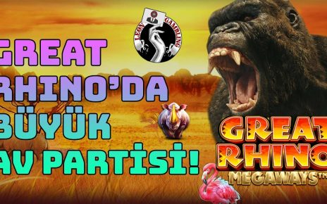 ?#GreatRhinoMegaways'de Goriller Yardımımıza Koştu! – Leon Gambling #slot #casino #slotoyunları