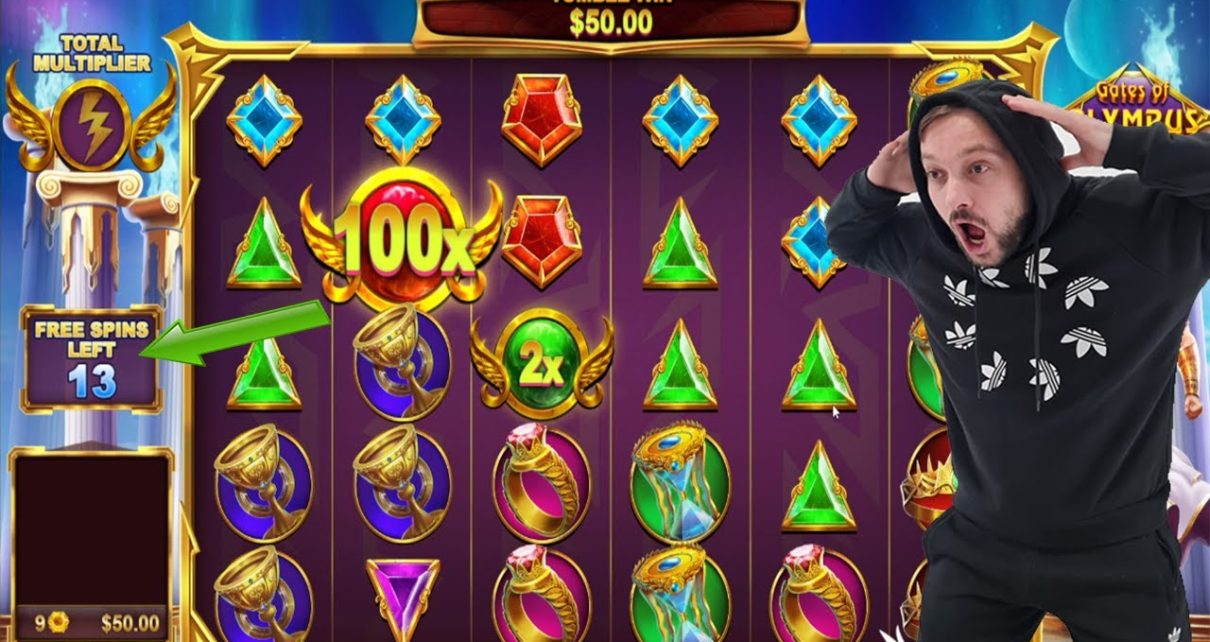 HIT x100 on GATES OF OLYMPUS! ? 13 Free Spins Left | Casino Slot Game