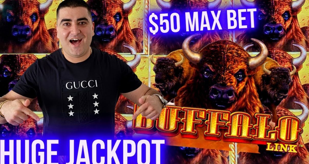 High Limit Buffalo Link Slot BIG HANDPAY JACKPOT! Las Vegas Casinos JACKPOTS