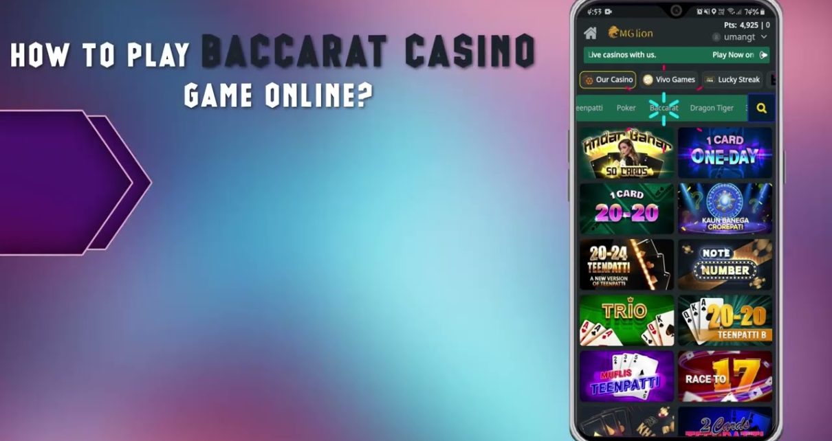 How to Play Baccarat Online Game | MGLion