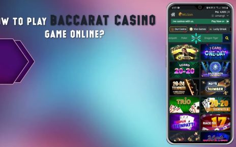 How to Play Baccarat Online #Casino Game | MGLion