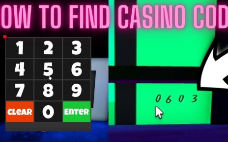 How to find code in casino! Roblox Jailbreak