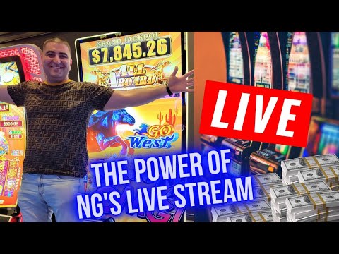 ? Huge JACKPOTS  During HIGH Limit Live Stream