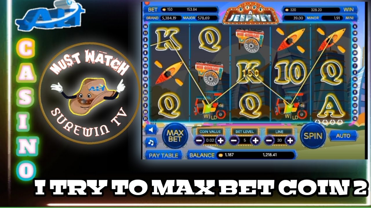 I try to MAX BET COIN 2/ALT CASINO/ online casino real money/# 100% legit money making online