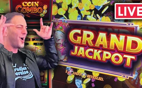 ? LIVE GRAND JACKPOT at Cherokee Casino ? Coin Combo BONUS!