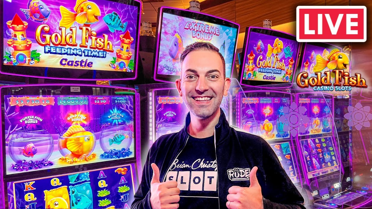 ? LIVE ? NEW Gold Fish Slot at Graton Casino!