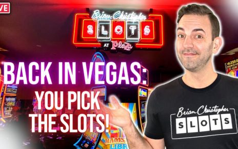 ? LIVE in Vegas ? YOU Pick the Slots we Play! ? Plaza Casino