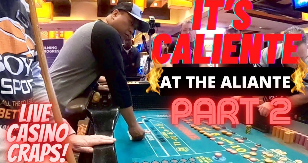Live Casino Craps! constituent 2: It's Caliente at The Aliante Casino, due north Las Vegas