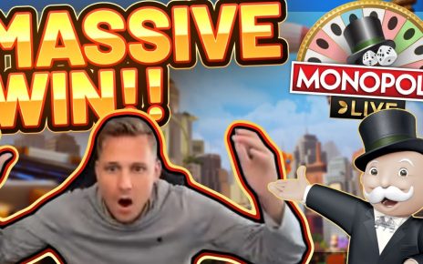 MASSIVE WIN!!! Monopoly LIVE BIG WIN – CasinoDaddy HUGE WIN on Casino Game