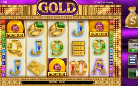 Machine à sous GOLD ( De l'or pour le casino ! )