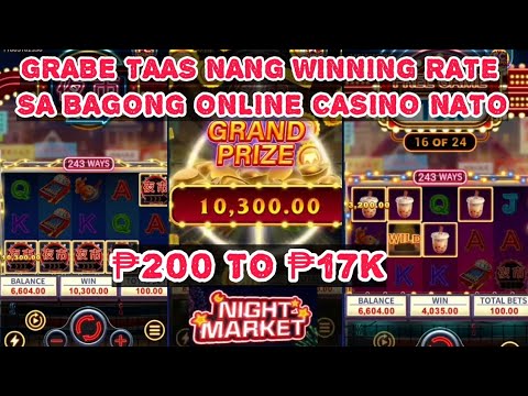 NEW ONLINE CASINO GAME GRABE SOLID SOBRANG TAAS NANG WINNING RATE WALA KANG TALO DTO GCASH GIVEAWAYS