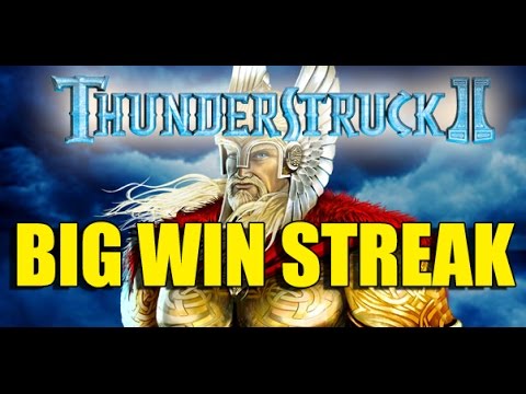 Online Casino 15 euro bet HUGE WIN STREAK – Thunderstruck 2 BIG WIN STREAK no epic reactions :D