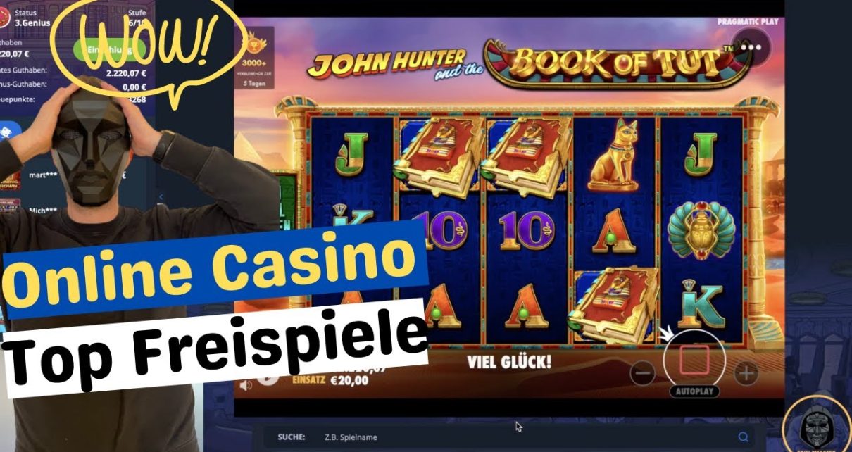 Online Casino Deutsch | 10€ 20€ Einsatz Book of TuT Freispiele Online Casino Deutsch