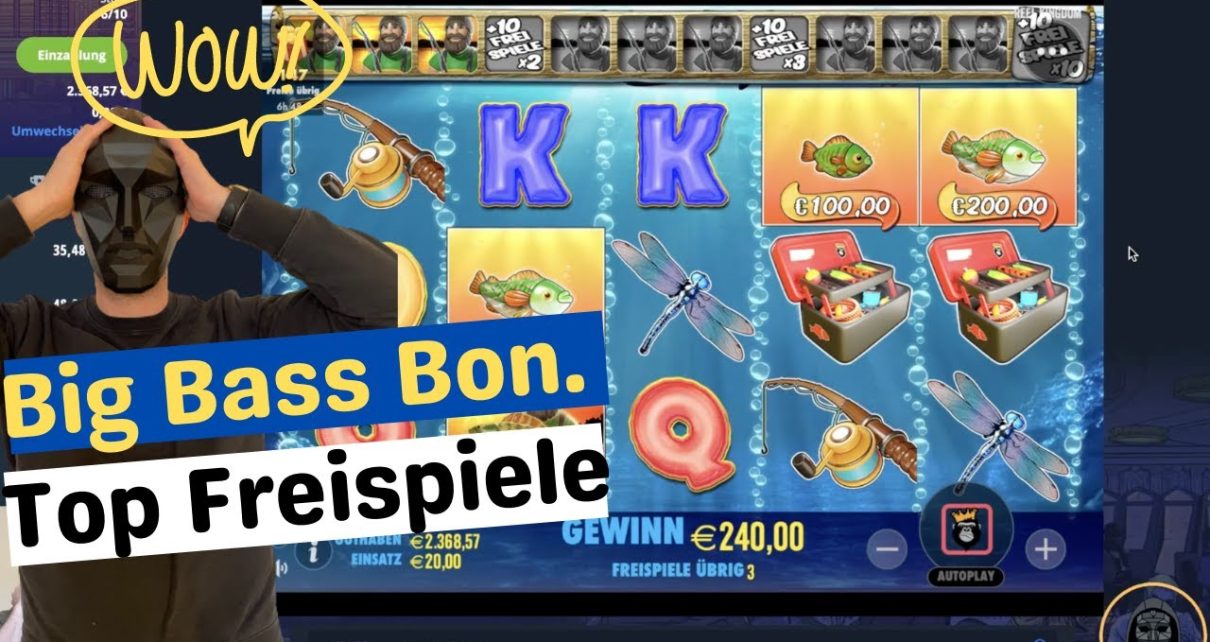 Online Casino Deutsch | Big Bass Bonanza Freispiele Lecker