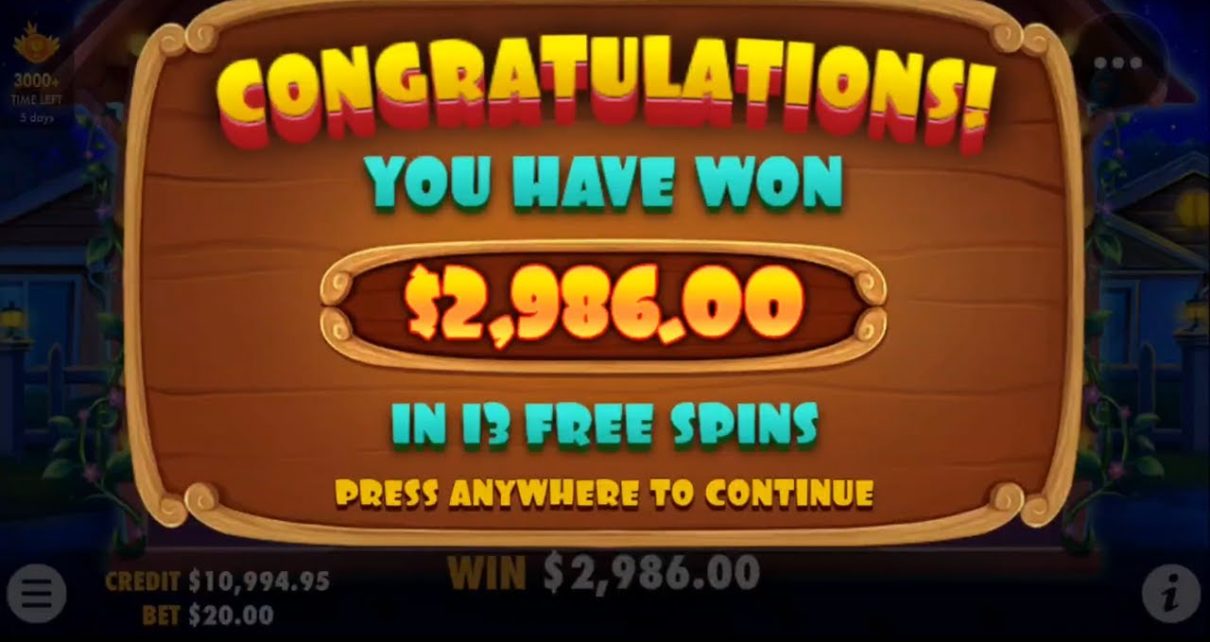 Online casino for existent money in Canada / MEGA WIN 2900 USD in The Dog house