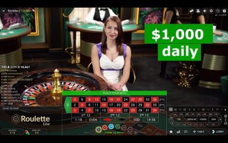 ROULETTE STRATEGY TO WIN 2022 at Online Casino – NO FLUFF!