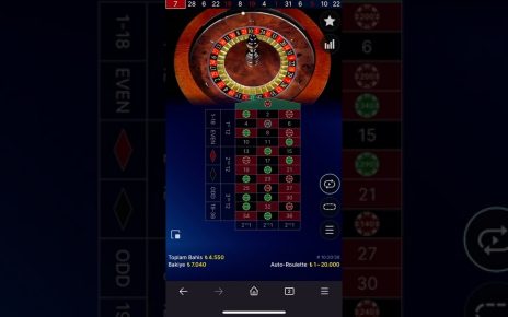 RULET | AUTO RULETTE TEK ATTIM AMA SONUÇ HÜSRAN #rulet #roulette #casino