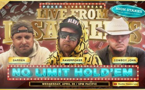 RaverPoker, Kiran, Cowboy John & Darren Play /20 – Commentary by DGAF