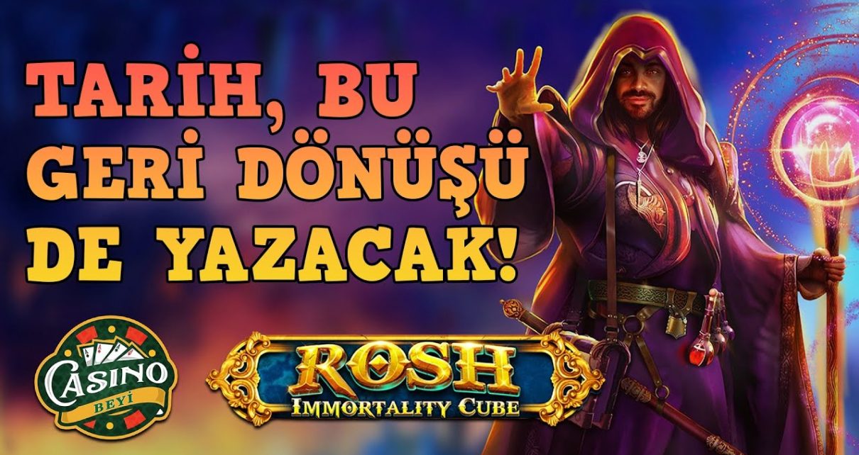 #RoshImmortalityCubeMegaways'de Müthiş Oyun! – Casino Beyi #slot #casino #slotoyunları #gameart