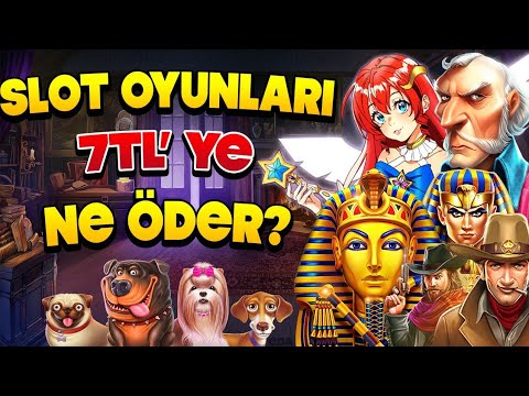 SLOT OYUNLARI 7 TL'YE NE ÖDER | #slot #slotoyunları #casino