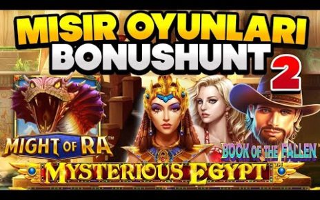 SLOT OYUNLARI | MISIR OYUNLARI BONUS HUNT 2 |#slot #slotoyunları #casino