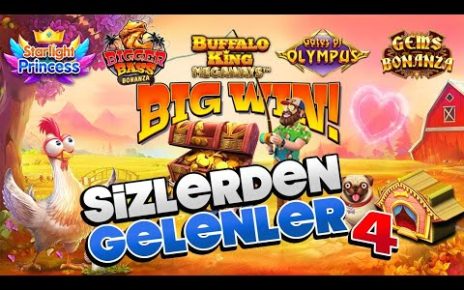 SLOT OYUNLARI | SİZDEN GELEN BÜYÜ KAZANÇLAR 4?? |#slot #slotoyunları #casino