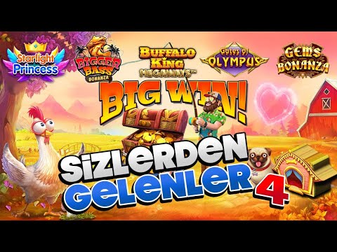 SLOT OYUNLARI | SİZDEN GELEN BÜYÜ KAZANÇLAR 4?? |#slot #slotoyunları #casino