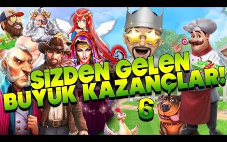 SLOT OYUNLARI SİZDEN GELENLER ⚡  REKOR BİG WİN 6 #slot #slotoyunları #casino