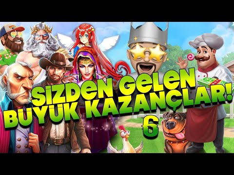 SLOT OYUNLARI SİZDEN GELENLER ⚡  REKOR BİG WİN 6 #slot #slotoyunları #casino