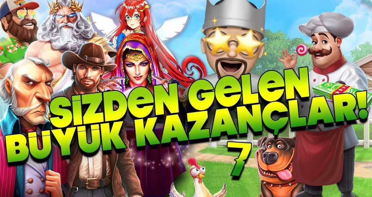 SLOT OYUNLARI SİZDEN GELENLER ⚡  REKOR BİG WİN 7 #slot #slotoyunları #casino