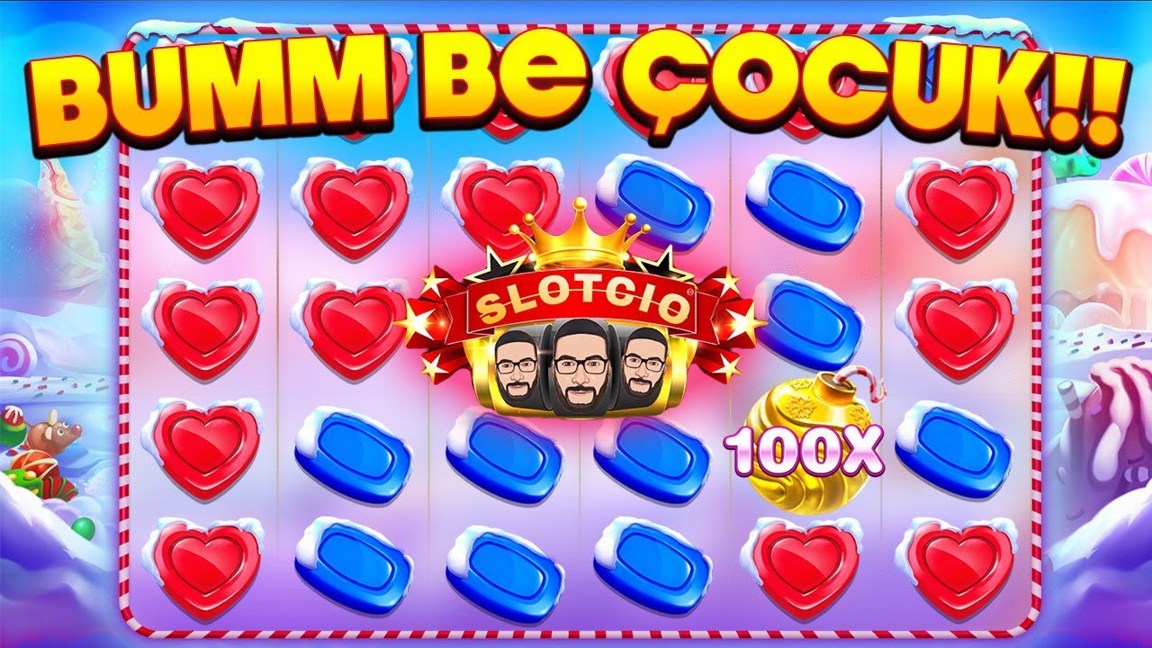 SLOT OYUNLARI ? SWEET BONANZA XMAS ? 50X'LE GELEN VURGUNNN!! ?? #slot #slotoyunları #casino