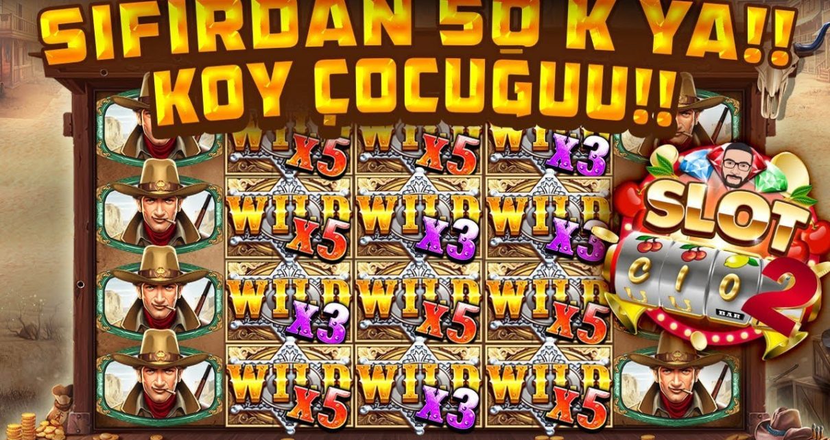 SLOT OYUNLARI ? WILD WEST GOLD ? SIFIRDAN BÖYLE DÖNÜLÜR!?? 10.000TL ÖDÜLı