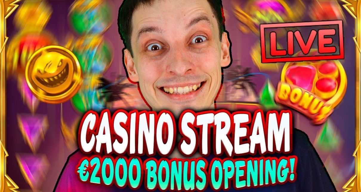 SLOTS LIVE ? €2 000 BONUS OPENING! Casino Stream with mrBigSpin