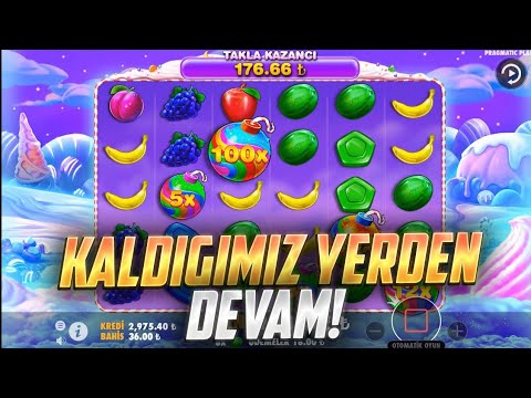 SWEET BONANZA | KALDIĞIMIZ YERDEN DEVAM !!! BÖYLE PATLAMALAR GÖRÜLMEDİ #sweetbonanza #slot #casino