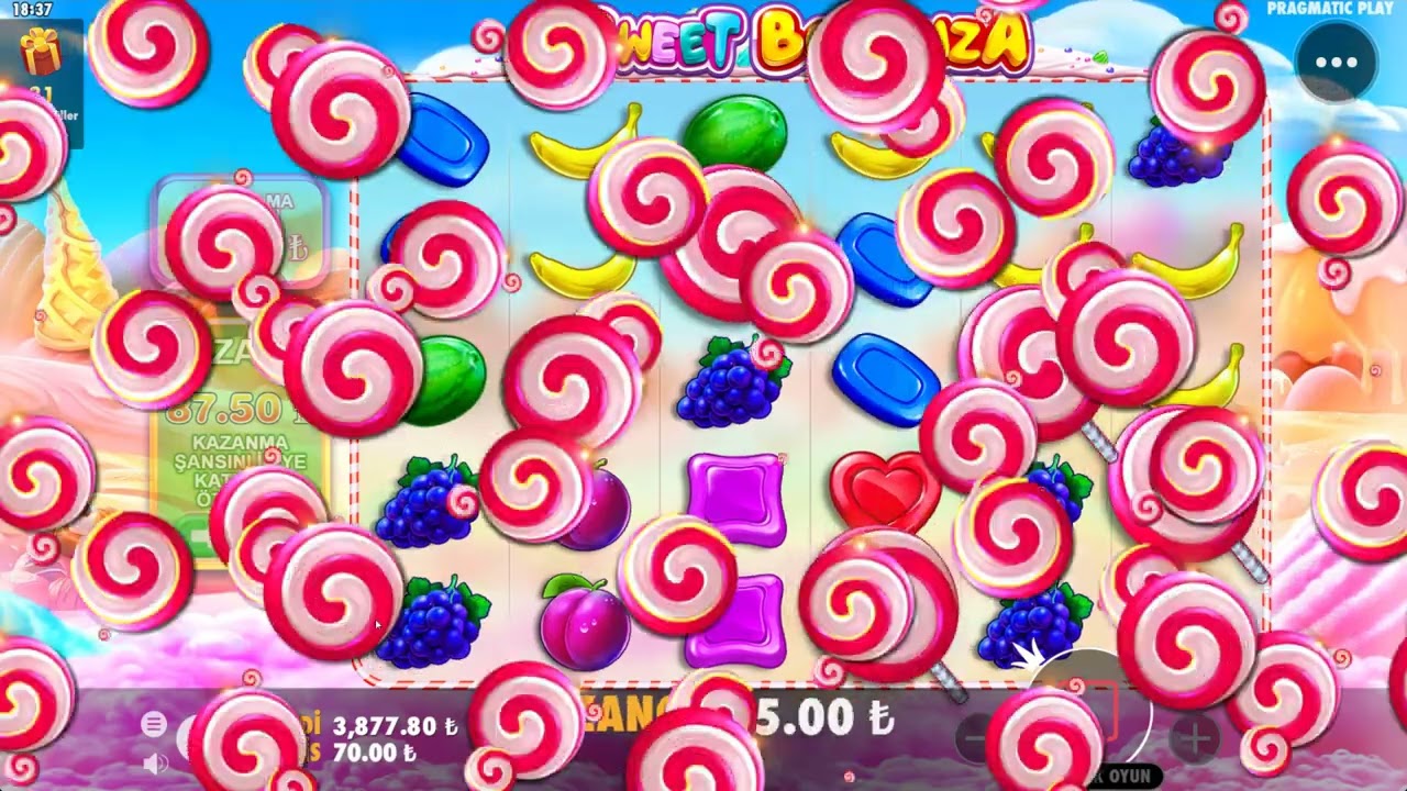 SWEET BONANZA Yüksek Vurgun Formülünü Denedim #casino #sweetbonanza